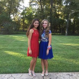 Blue Sherri Hill Homecoming / Party Dress